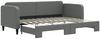 vidaXL Tagesbett Ausziehbar Dunkelgrau 80x200 cm Stoff 3196812 Bild 2