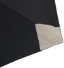 Sonnenschirm Trieste von Brafab aus Buchenholz und Polyester, modern skandinavisch, schwarz, Ø 250 cm, neigbar Bild 2