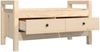 vidaXL Flurbank 80x40x43 cm Massivholz Kiefer 821784 Bild 3