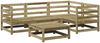 vidaXL 5-tlg. Garten-Sofagarnitur Kiefernholz Imprägniert 3299422 Bild 2
