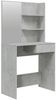 vidaXL Schminktisch mit Spiegel Betongrau 74,5x40x141 cm 802808 Bild 2