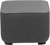 KETTLER EGO Universal Hocker sooty/flanelle Aluminium/Sunbrella® 60 x 60 x 43 Bild 3