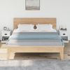 vidaXL Nachttische 2 Stk. Hochglanz-Weiß 39x39x47,5 cm Holzwerkstoff 816133 Bild 3