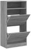 vidaXL Schuhschrank Grau Sonoma 60x34x116 cm Holzwerkstoff 840020 Bild 2