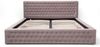 MOEBLO Polsterbett Chesterfield 11 (Doppelbett mit Bettkasten und Lattenrost, elegantes Stauraumbett mit gepolstertem Chesterfield-Kopfteil, samtweicher Manila/Trinity Velours, komfortables Doppelbett mit viel Stauraum, mit Bettkasten und Lattenrost), ... Bild 4