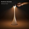 SIGOR LED Tischleuchte Akku-Tischleuchte NUDROP salbeigrün, Dimmbar, LED fest integriert, Warmweiß Bild 4