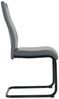 Polyurethan Metall Stuhl 42 x 98 x 56 cm Grau Bild 4