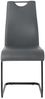 Polyurethan Metall Stuhl 42 x 98 x 56 cm Grau Bild 3
