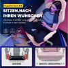 GTPLAYER Gaming-Stuhl Ergonomischer Gaming Sessel Schreibtischstuhl mit Stoffoberfläche (Pacekung), Federsitzkissen Bild 2