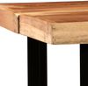 Bartisch, Stehtisch, Bistrotisch Akazie Massivholz 150 x 70 x 107 cm Bild 4