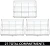 Aufbewahrungsbox Tee Kaffeepads Küchen Organizer mDesign Creme/Durchsichtig Bild 4