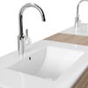 Badmöbel Milano XL Cottage Doppel-Waschbecken SoftClose eiche hell : Eiche hell Bild 5