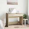 vidaXL Schminktisch mit Spiegel Sonoma-Eiche 100x45x76 cm 840697 Bild 3