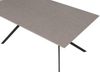 Esszimmertisch HWC-O58, Esstisch Sinterstein Metall, Marmor-Optik 160cm ~ grau Bild 5
