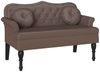 vidaXL Chesterfield Bank Braun 120,5 x 65 x 75 cm Kunstleder 42019281 Bild 2