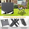 TLGREEN Balkonset Gartentisch- und Stuhlset, Gartenmöbel Set 3-teilige,Klappbar mit 2 Stühle und Tisch Bild 4