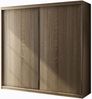 Kleiderschrank Toplo 25/200, mit Blauer LED Beleuchtung, Farbe: Sonoma Eiche Bild 2