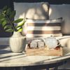 Relaxdays Tablett aus Mangoholz Bild 4