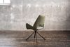 KAWOLA Esszimmerstuhl VELO Drehstuhl Stoff graugrün 89 x 61 x 57 cm Bild 5