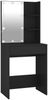 vidaXL Schminktisch mit LED Schwarz 60x40x140 cm 808829 Bild 3