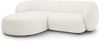 Micadoni Ecksofa Kate 2-Sitzer Links Boucle Weiß Bild 2