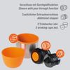 Esbit Thermoflasche Isolierflasche Isolierkanne Classic, Vakuum Thermo Flasche Kanne 2 Becher Bild 3