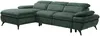 Vente-unique - SURDELI Sofa Stoff Grün - B 176 cm x H 80 cm x L 284 cm Bild 5