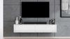 AX LIVING TV Board Loriano 180 cm Fernsehschrank weiß Matt/Hochglanz Bild 4