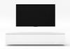 AX LIVING TV Board Loriano 180 cm Fernsehschrank weiß Matt/Hochglanz Bild 2