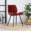 Bronx71 Esszimmerstuhl Samt Toby modern kupfer - 4er Set Bild 2