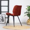 Bronx71 Esszimmerstuhl Samt Toby modern kupfer - 4er Set Bild 4