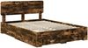 vidaXL Bettrahmen Geräucherte Eiche 150 x 200 cm Holzwerkstoff 3412361 Bild 4
