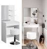 Schminktisch Isabelle Weiß 60 cm mit Hocker Vicco Bild 2