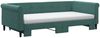 vidaXL Tagesbett Ausziehbar mit Matratzen Dunkelgrün 100x200 cm Samt 3197804 Bild 3