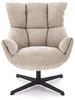 Lookway Drehsessel COZY 360° Polstersessel für Wohnzimmer, Breite: 72 cm Bild 4