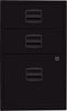 Beistellschrank PFA, 2 Universalschubladen, 1 HR-Schublade, Farbe schwarz Bild 3