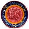 Kaladia Multireibe Reibeteller Zitrone mit Gelben Rand, Keramik, handbemalte Küchenreibe - Made in Spain Bild 2