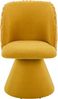 HELA Esszimmerstuhl BARI I Drehstuhl (Set, 2 St), 360° drehbar, Polsterfuß, Materialkombi, Außen Felloptik Innen Velvet Bild 4