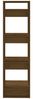 vidaXL Bücherregal/Raumteiler Honigbraun 41x35x125cm Massivholz Kiefer 813867 Bild 4
