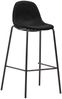 vidaXL Barhocker 2 Stk. Schwarz Stoff [281535] Bild 2