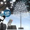 Deuba Kirschblütenbaum 220 cm 220 LED kaltweiß Fernbedienung Bild 1