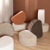 Bronx71 Hocker Neso halbrund beige Bild 5