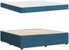 vidaXL Bettrahmen mit Matratze Blau 200 x 200 cm Stoff 3398442 Bild 4