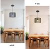 Zedelmaier Pendelleuchte Hängelampe hängend Deckenlampe, ohne Leuchtmittel, ohne Leuchtmittel, für Esszimmer Wohnzimmer Schlafzimmer Bild 2