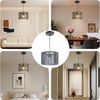 Zedelmaier Pendelleuchte Hängelampe hängend Deckenlampe, ohne Leuchtmittel, ohne Leuchtmittel, für Esszimmer Wohnzimmer Schlafzimmer Bild 4