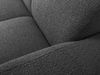 Micadoni Ecksofa Molino 4-Sitzer Rechts Boucle Dunkelgrau Bild 4
