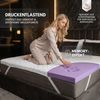 Topper SOFT Plus 120x200cm, Memory Foam Matratzentopper, geeignet für Federkern & Schaumstoff Matratzen, H2, Matratzenauflage Höhe 7cm Bild 2