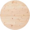 vidaXL Tischplatte Rund Ø90x3 cm Massivholz Kiefer 833673 Bild 2