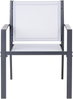 Lounge Set mit Tisch 4-Sitzer TAVOLETO Metall Grau Bild 5