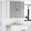 vidaXL Wandschrank LUCCA Graues Sonoma 80 x 31 x 80 cm Holzwerkstoff 885061 Bild 4